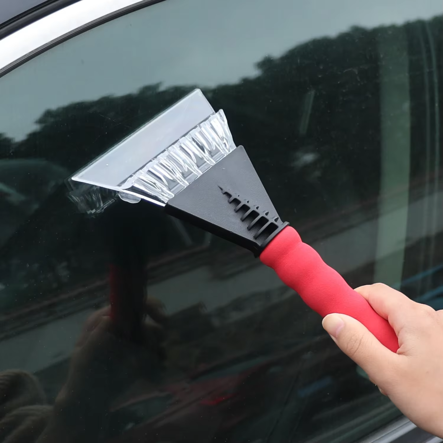 Car Ice Scraper – Heavy-Duty Windshield Snow & Ice Remover Tool