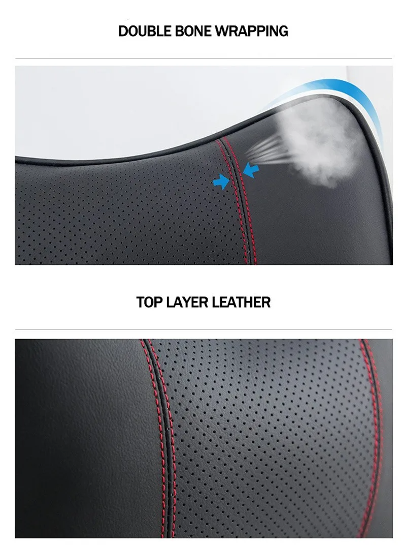 Jaecoo Car Seat Neck Pillow & Seat Belt Shoulder Pad Set | Comfort Headrest Cushions