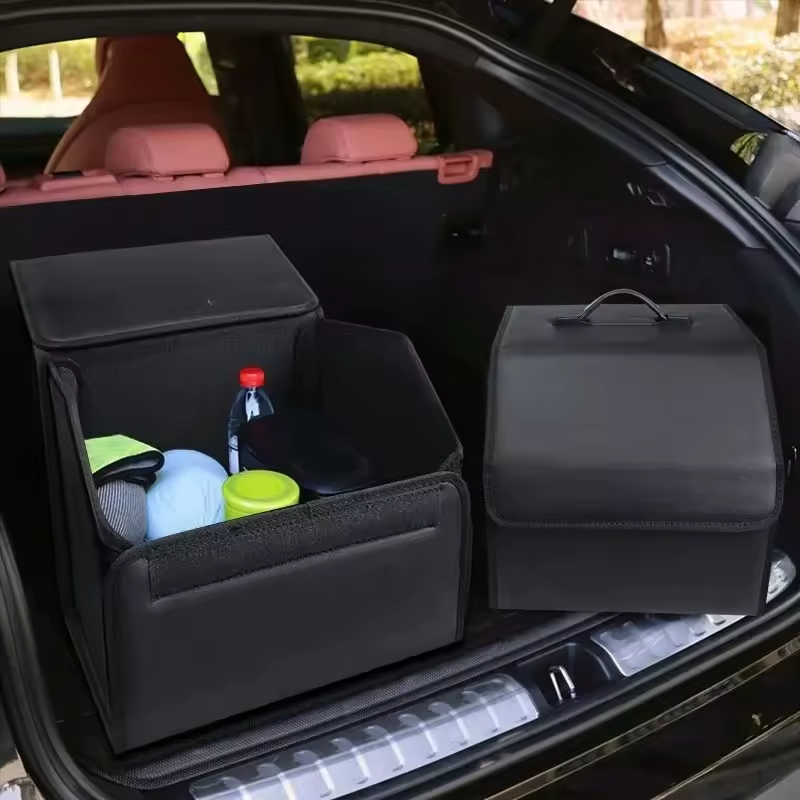 Jaecoo Boot Storage Box | Leather Collapsible Car Trunk Organizer
