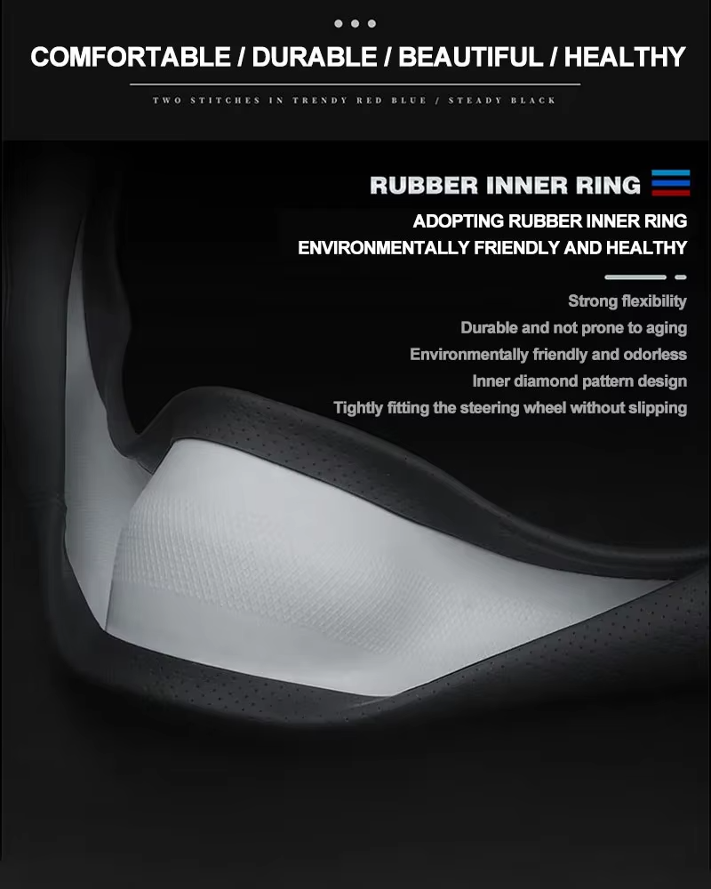 Jaecoo J7 Steering Wheel Cover | D-Shape Leather Grip Protector