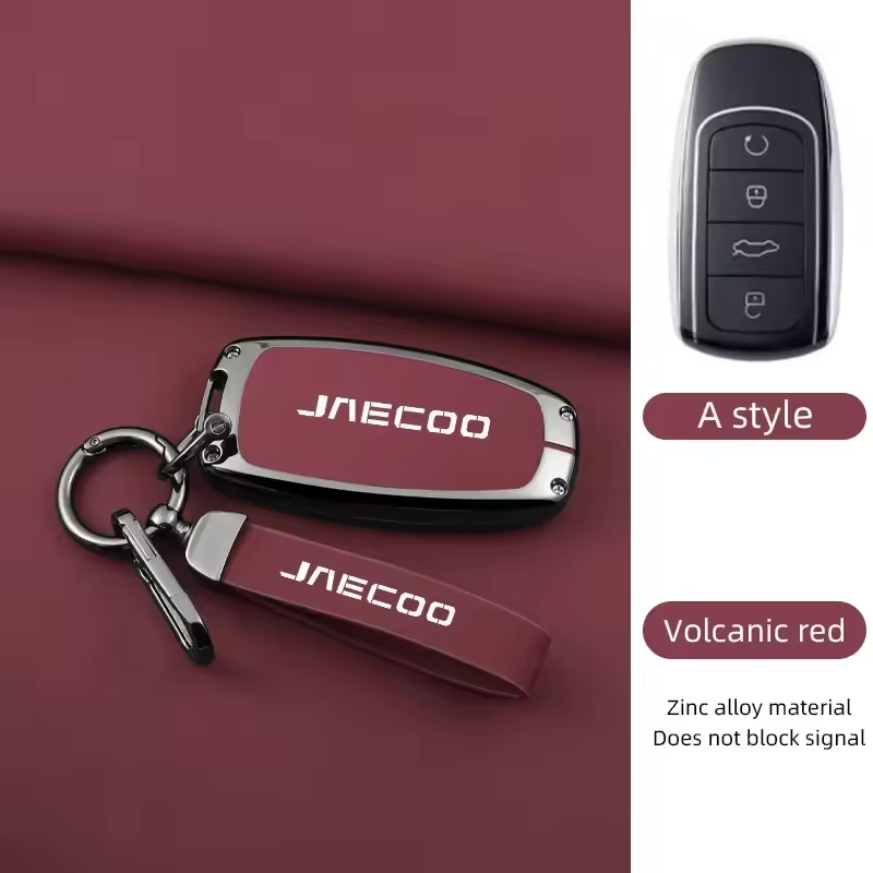 Jaecoo J7 Smart Key Fob Cover with Keychain – Protective Case
