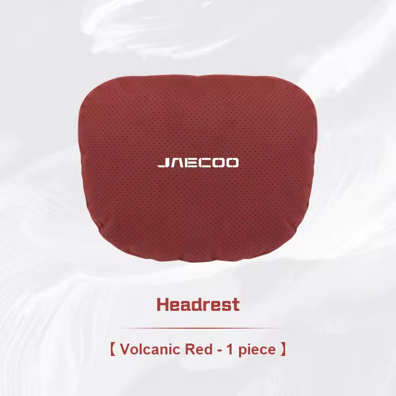 Suede Headrest Pillow for Jaecoo | Breathable Car Neck Cushion Support