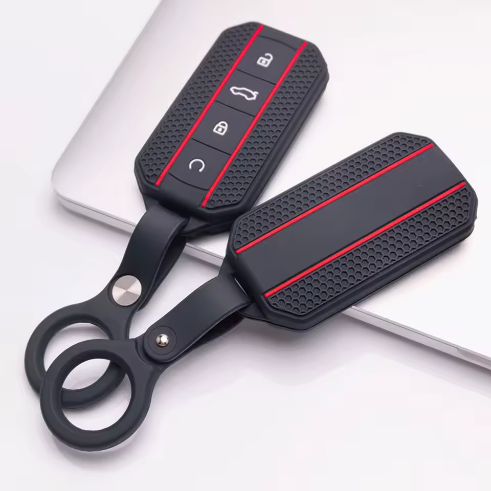 Jaecoo J5 Silicone Key Cover with Keychain