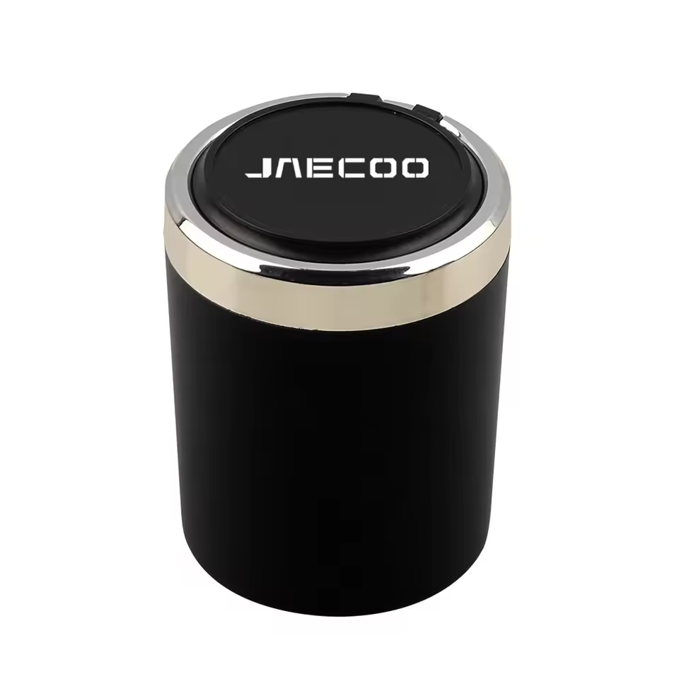 LED Car Ashtray Cup for Jaecoo | Illuminated Storage Container with Lid