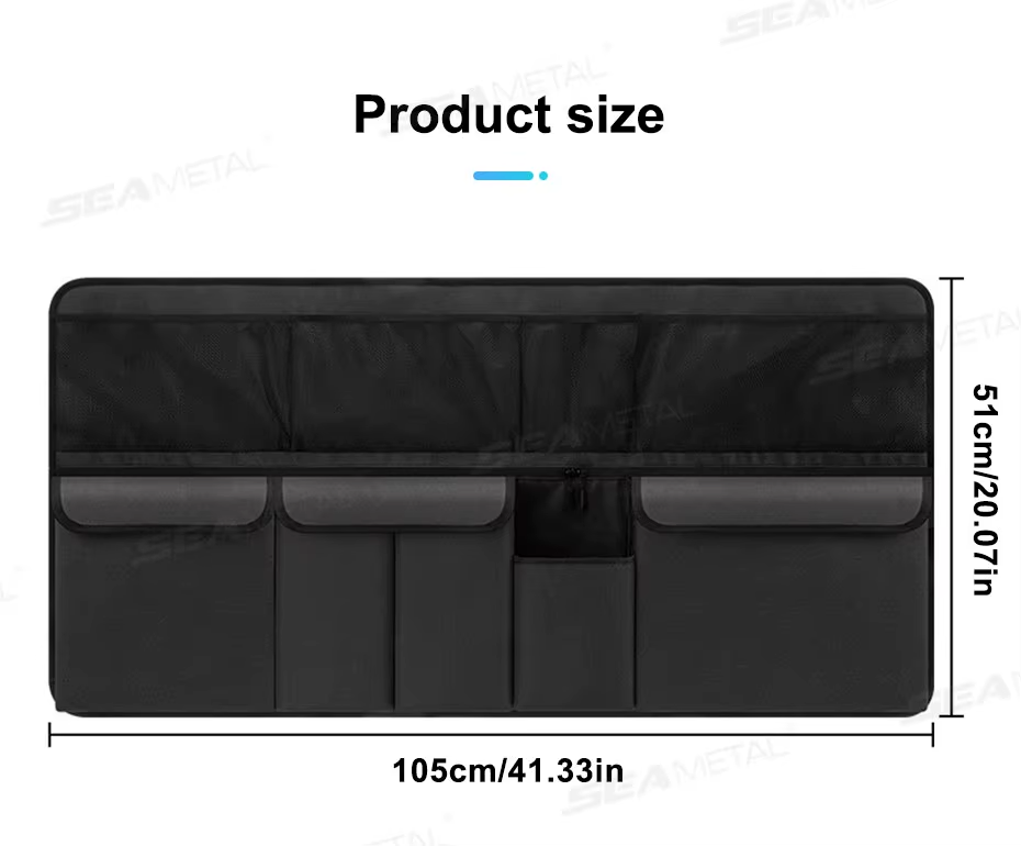 Foldable Car Trunk Hanging Storage Bag | Rear Seat Back Organizer for Jaecoo