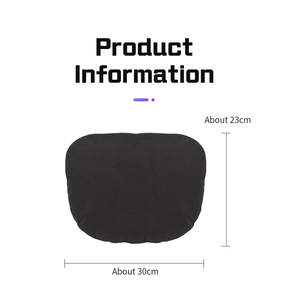 Suede Headrest Pillow for Jaecoo | Breathable Car Neck Cushion Support