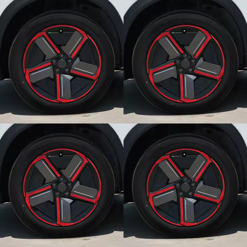 Car Wheel Stickers for Jaecoo J7 PHEV | Scratch-Resistant Alloy Rim Decals
