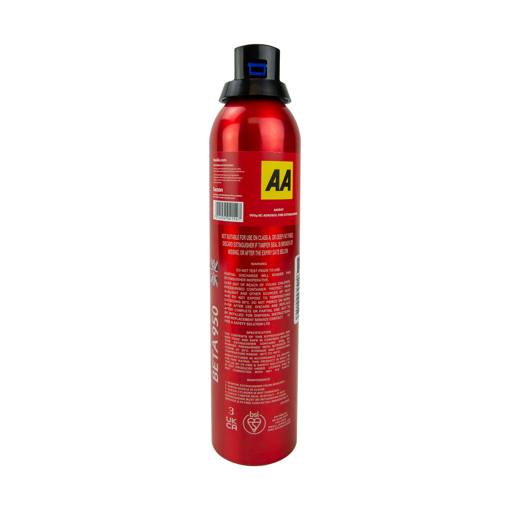 Jaecoo AA 950g BC Fire Extinguisher – Car Safety Extinguisher for J5, J7 & J8