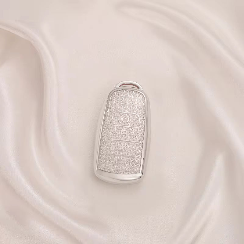 Luxury Diamond Key Cover for Jaecoo| Protective TPU Glitter Smart Key Case