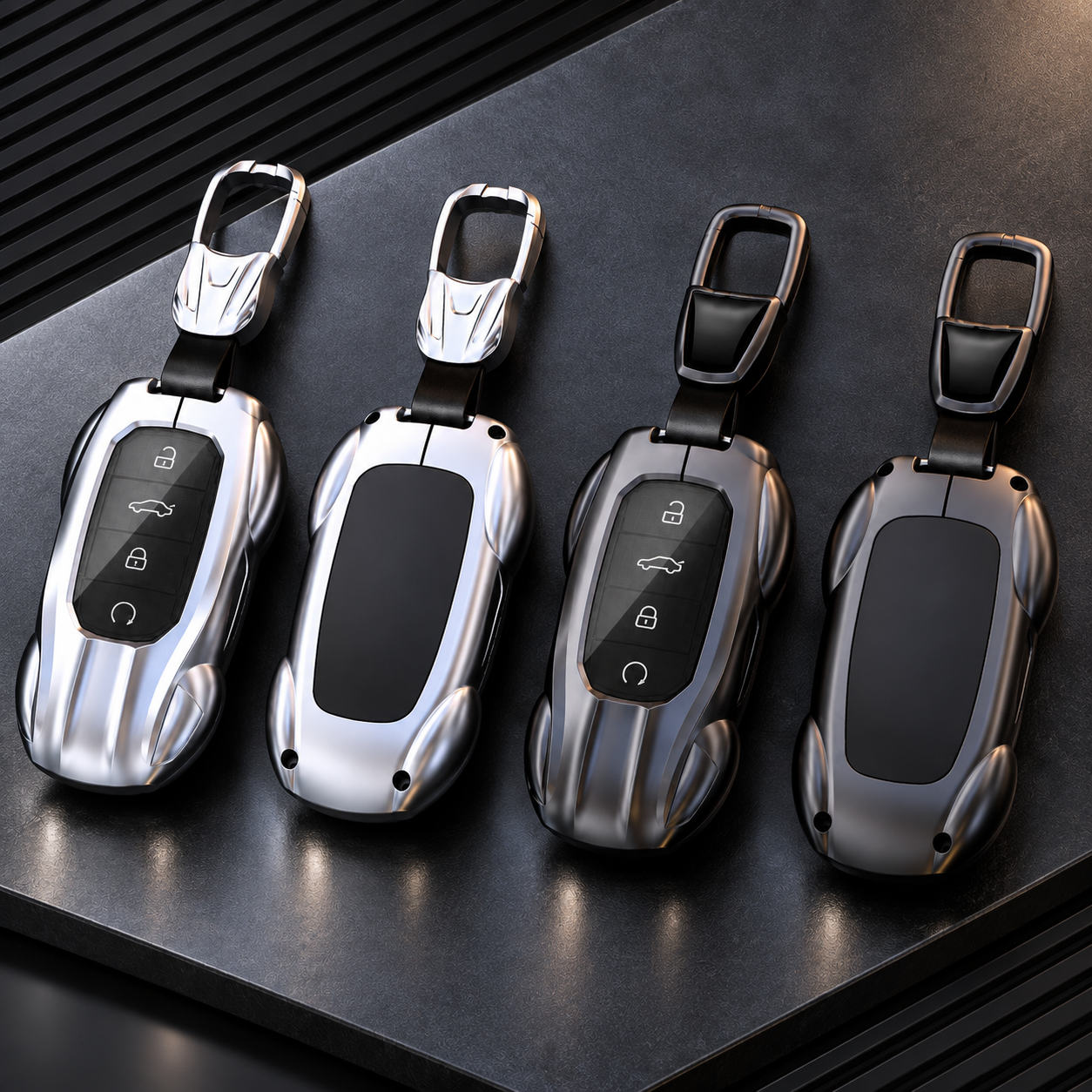 Jaecoo J7 & J8 Car-Style Key Cover with Keychain