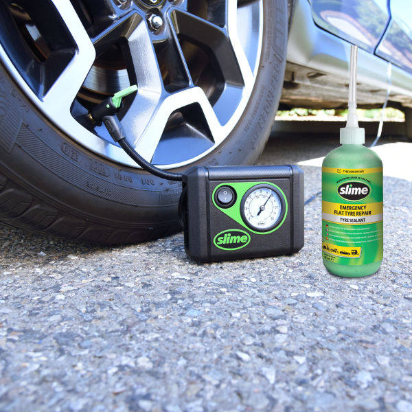 Jaecoo Slime Smart Repair Emergency Tyre Repair Kit – 12V Compressor & Sealant