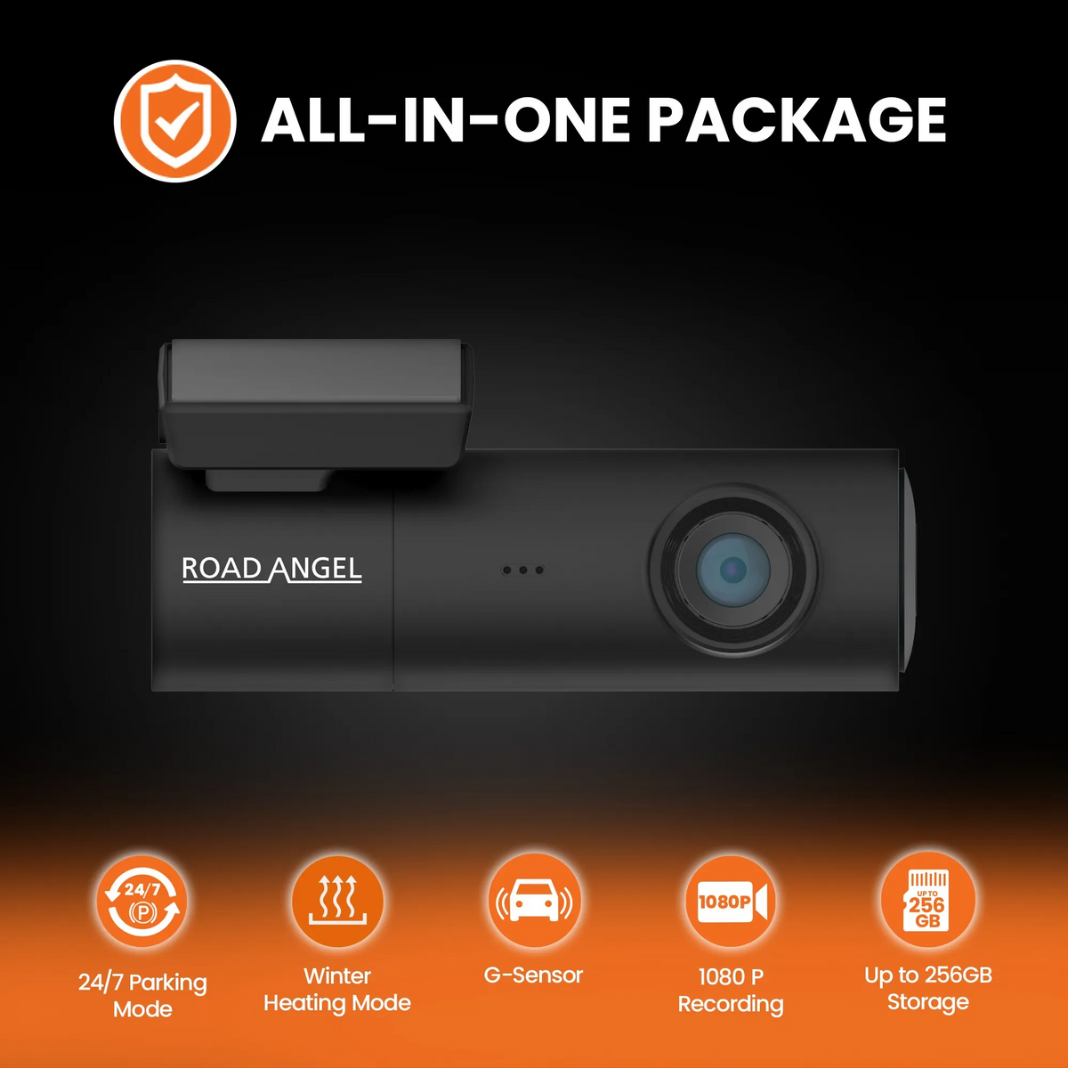 Jaecoo Road Angel Halo Spark Dash Cam – 1080p Full HD Front Camera