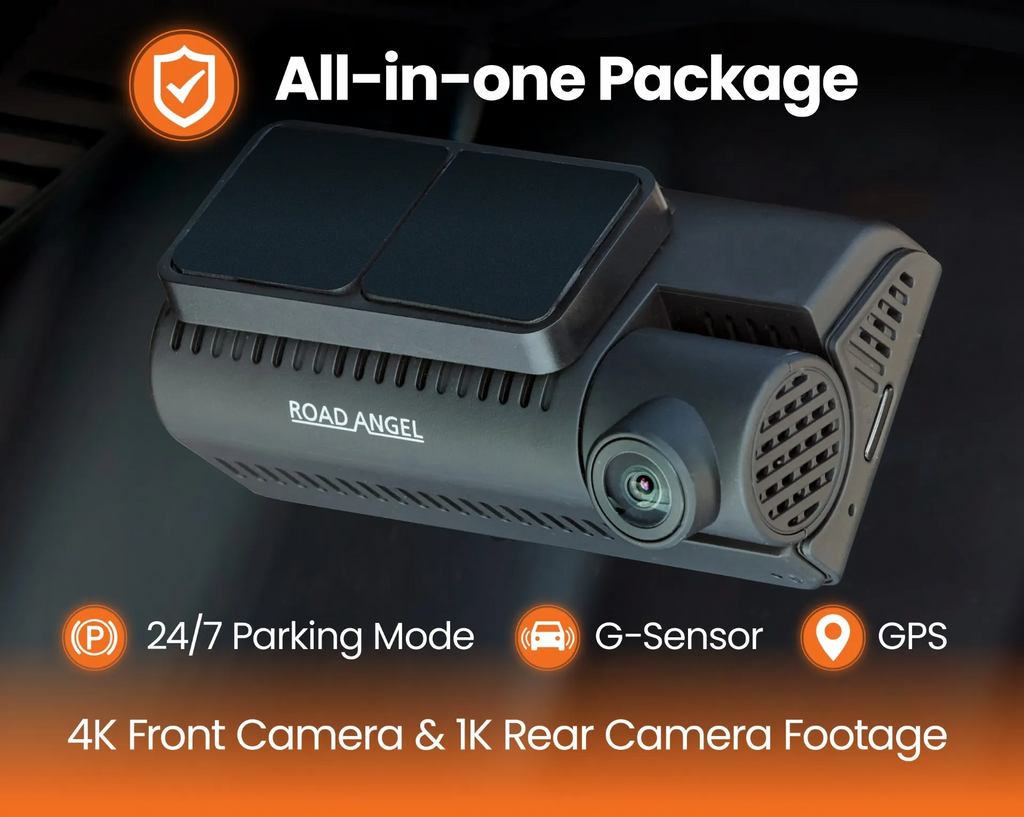 Jaecoo Road Angel Halo Ultima Dual 4K Dash Cam – Front & Rear Camera