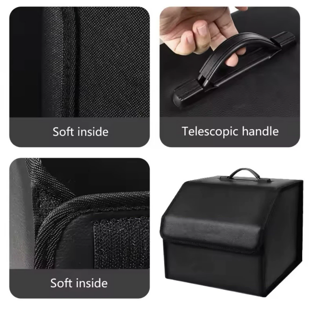 Jaecoo Boot Storage Box | Leather Collapsible Car Trunk Organizer