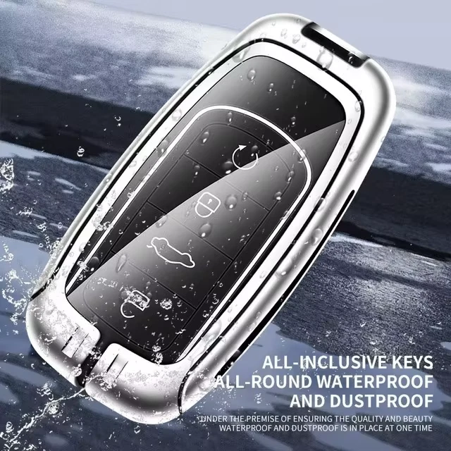 Jaecoo Key Cover with Keychain | Protective Smart Key Case