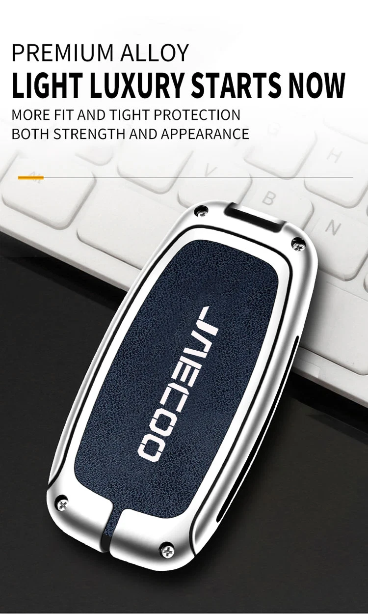 Jaecoo Key Cover with Keychain | Protective Smart Key Case