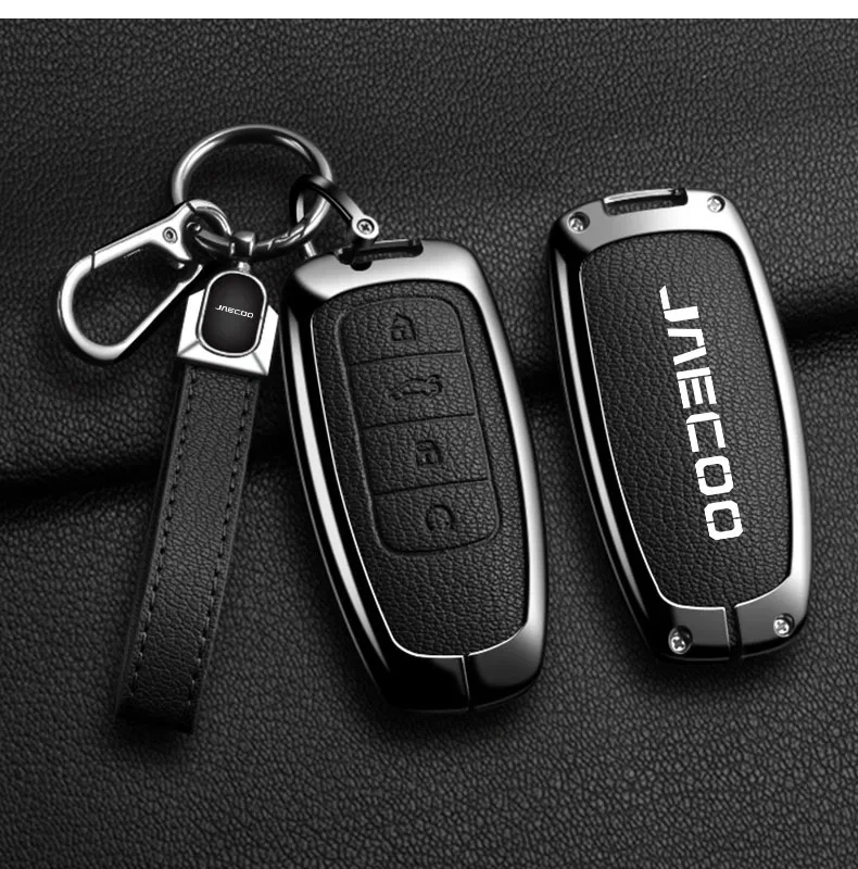 Jaecoo Key Cover with Keychain | Protective Smart Key Case