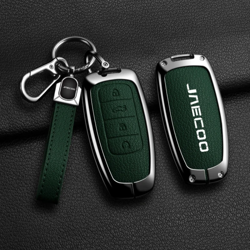 Jaecoo Key Cover with Keychain | Protective Smart Key Case