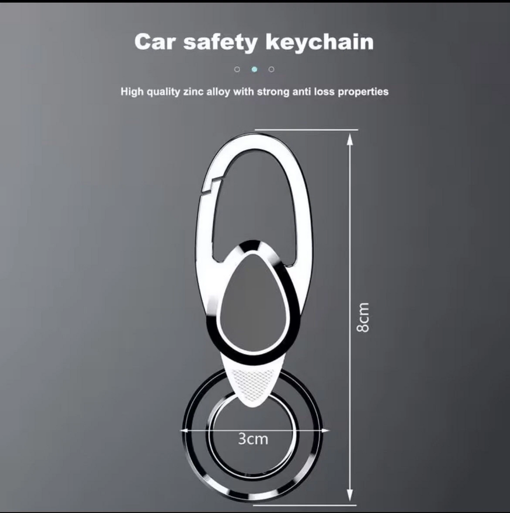 Jaecoo Premium Hook Keyring | Zinc Alloy Car Keychain