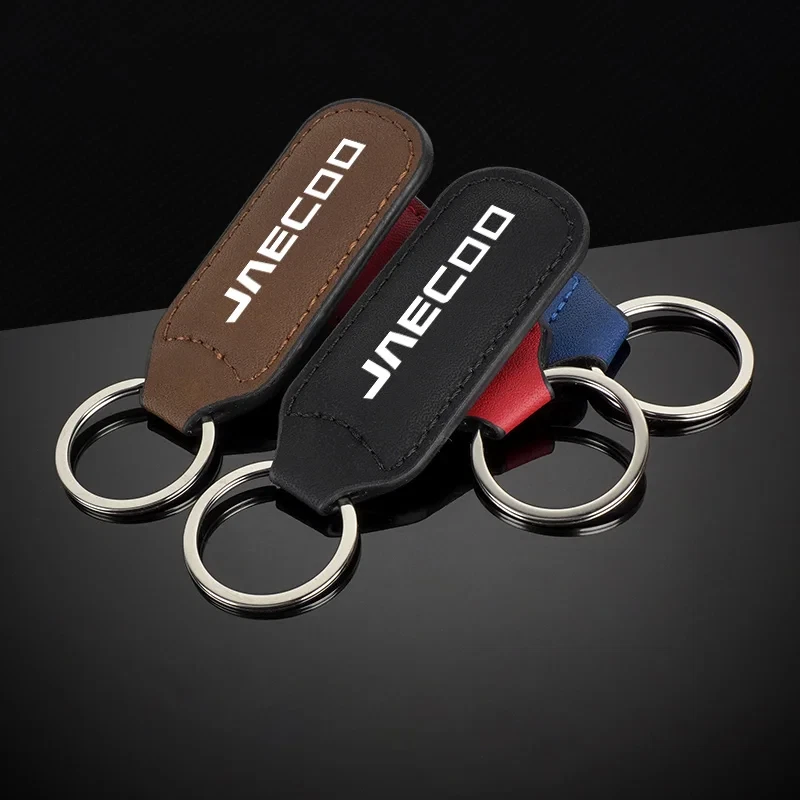 Jaecoo PU Leather Keychain | Hook Keyring Car Accessory