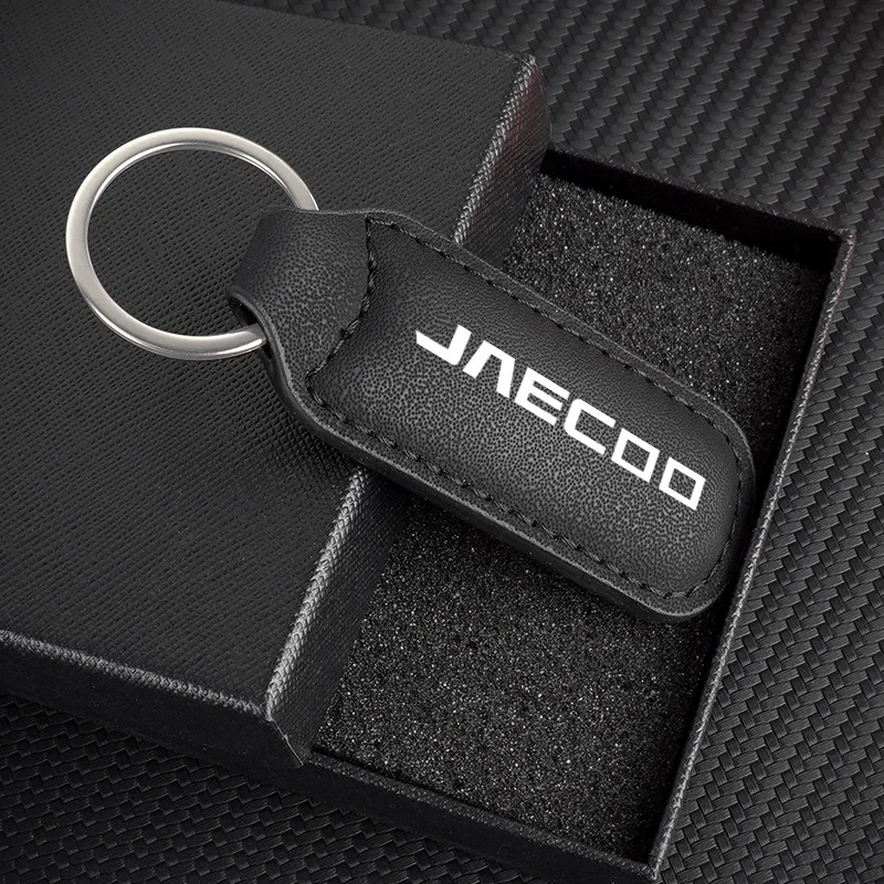 Jaecoo PU Leather Keychain | Hook Keyring Car Accessory