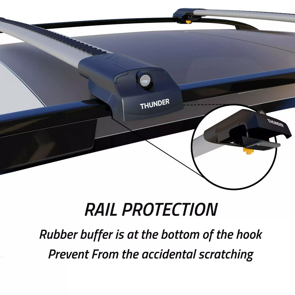 Jaecoo J7 Roof Bars | Lockable Cross Bar Roof Rack (80kg, Aluminium)
