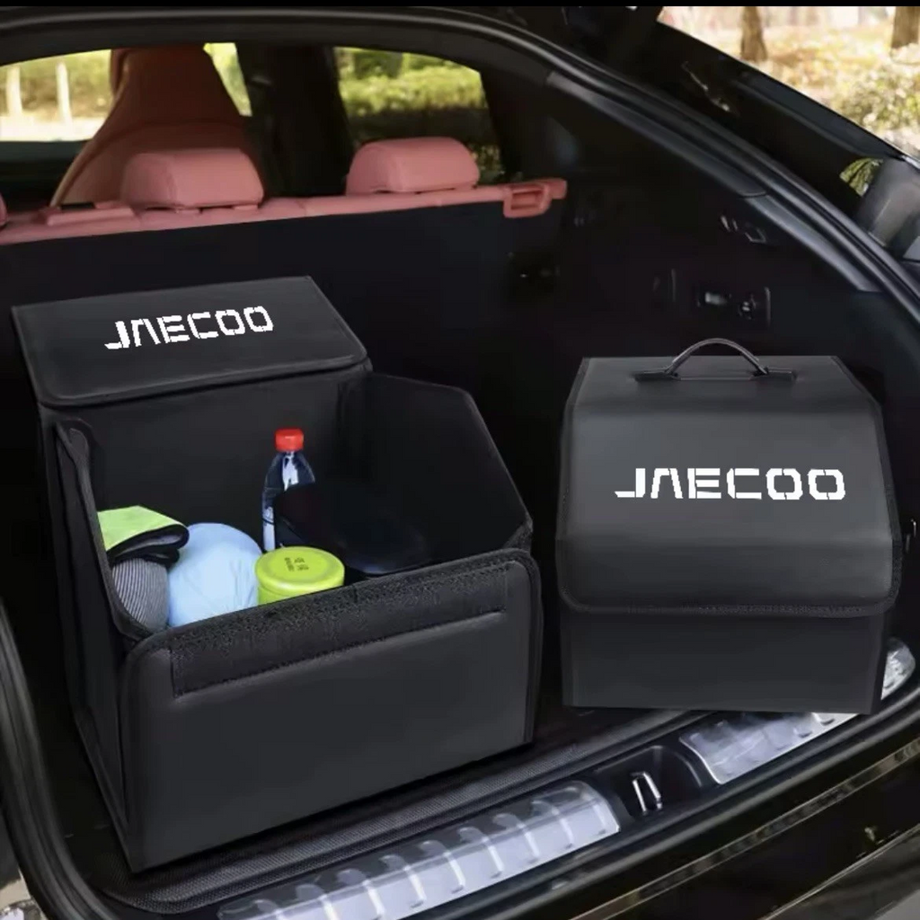 Jaecoo Boot Storage Box | Leather Collapsible Car Trunk Organizer